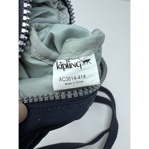 Kipling Extra Small Black Phone Bag TALLY Crossbody Purse with Monkey EUC! 6”x4” - Picture 8 of 10